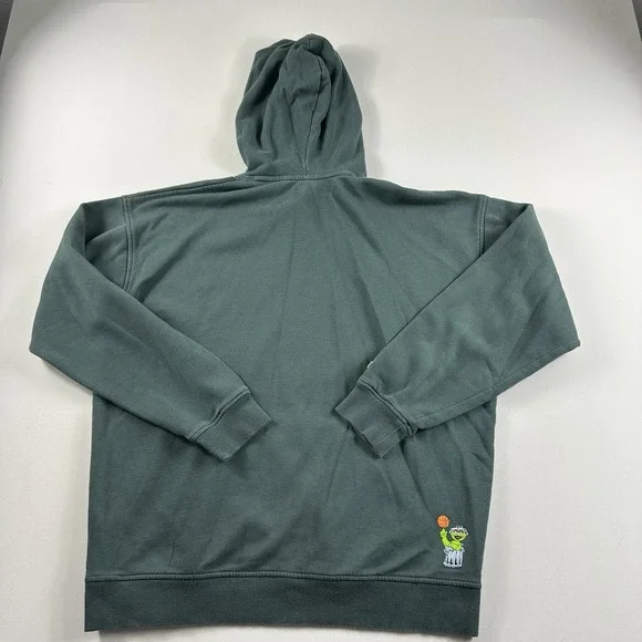 Stephen Curry Under Armour Hoodie Mens L Green Sesame Street‎ Oscar The Grouch Sweatshirts & Hoodies